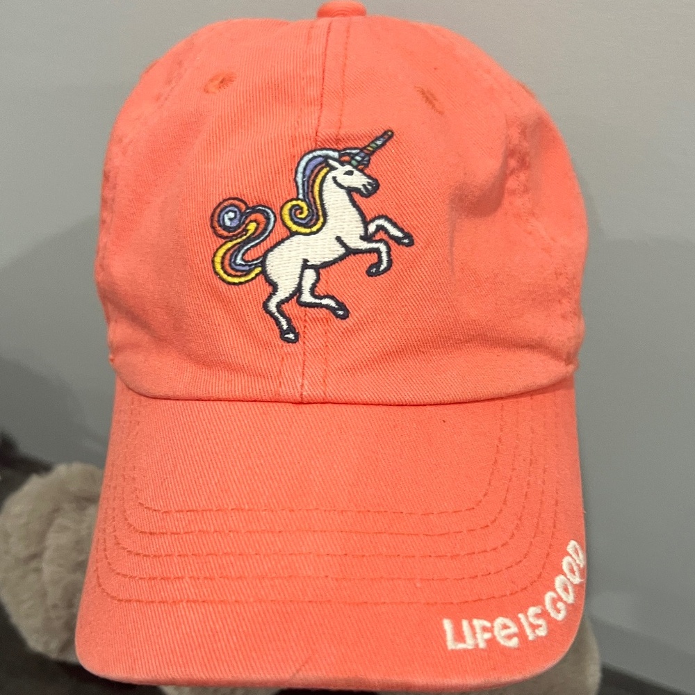 Life Is Good Unicorn Kids Hat